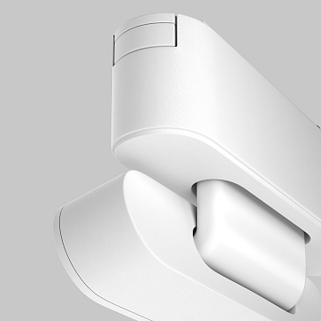 Адаптер к трековому светильнику Radity 115mm белый