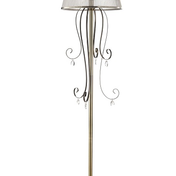 Напольный светильник (торшер) FR2020-FL-01-BZ Freya Classic Simone