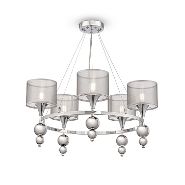 Люстра FR5093PL-05CH Freya Modern Lauren