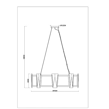 Подвесная люстра ARTE LAMP GRATO A4079LM-8CC