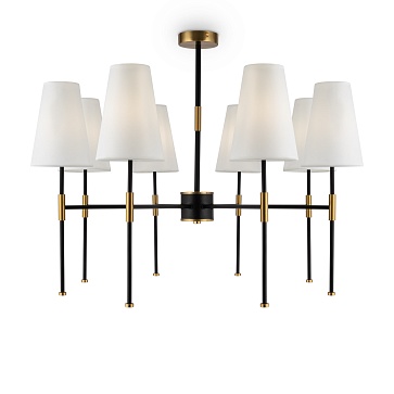 Люстра FR5196PL-08BBS Freya Modern Tida