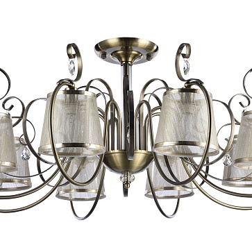 Потолочный светильник FR2020-CL-08-BZ Freya Classic Simone