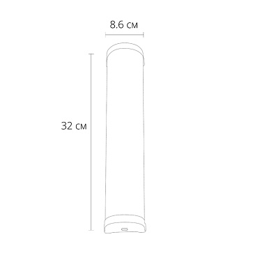 Подсветка для зеркал Arte Lamp AQUA-BARA A5210AP-2CC