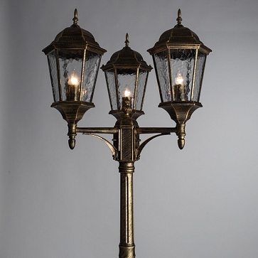 Парковый светильник Arte Lamp GENOVA A1207PA-3BN