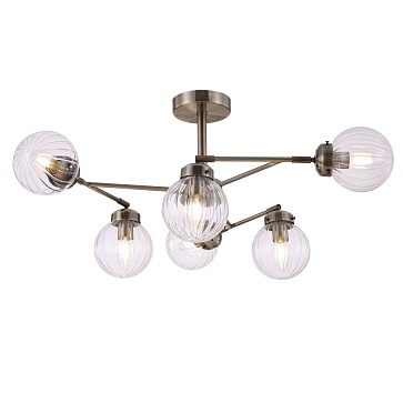 Люстра FR5041PL-06BS Freya Modern Daisy