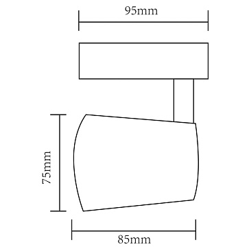 Трековый светильник Arte Lamp ATILLO A2315PL-1WH