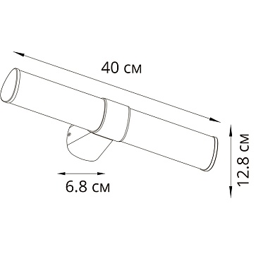 Подсветка для зеркал Arte Lamp CALLISTO A4408AP-1CC