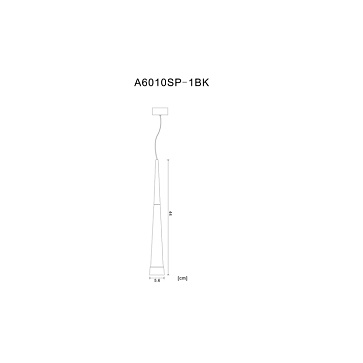 Точечный подвесной светильник Arte Lamp SABIK A6010SP-1BK