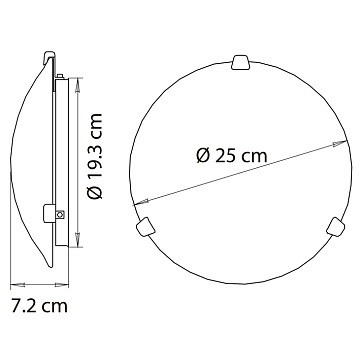 Потолочный светильник Arte Lamp PLAIN A3720PL-1CC
