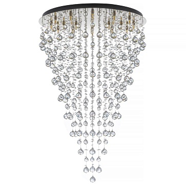 Подвесная хрустальная люстра Arti Lampadari Flusso H 1.4.80.615 N