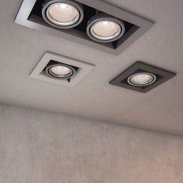 Встраиваемый светильник Metal Modern GU10 1x50Вт