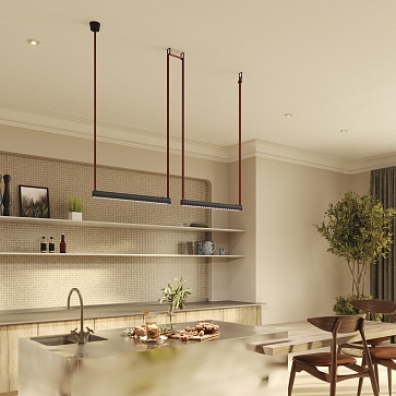 Подвесной светильник Points Parity 3000K 24Вт 40° черный