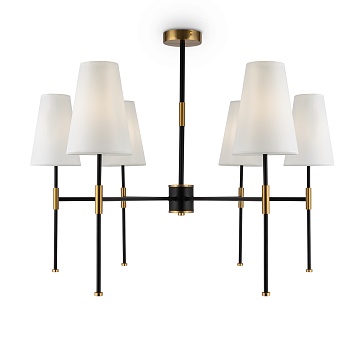 Люстра FR5196PL-06BBS Freya Modern Tida