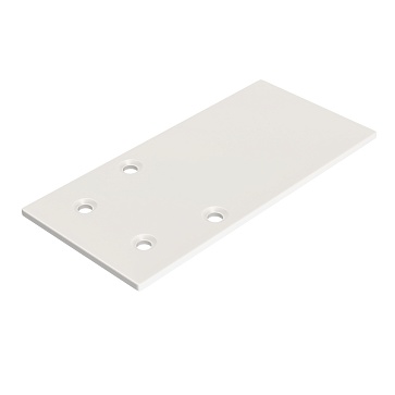 Заглушка торцевая 1шт S35 накладной белый