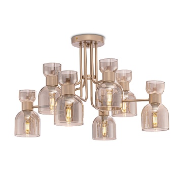 Люстра FR5094PL-08G Freya Modern Isla