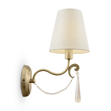 Настенный светильник (бра) FR2019WL-01BS Freya Classic Madeline
