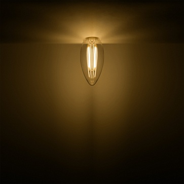 Светодиодная филаментная лампа Gauss Свеча 11W 810Lm 2700K E14 103801111103801111_GAUSS