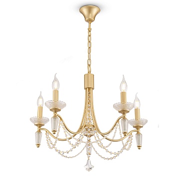 Люстра FR2009PL-05G Freya Classic Zoe