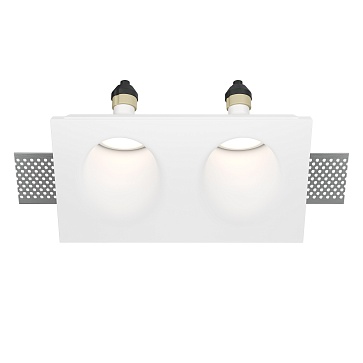 Встраиваемый светильник Gyps Modern GU10 2x35Вт
