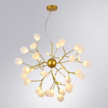 Подвесная люстра Arte Lamp CANDY A7274SP-36GO