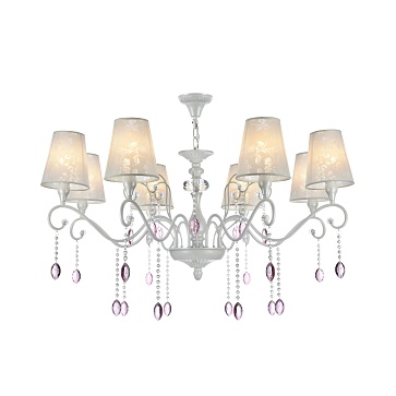 Люстра FR2306-PL-08-W Freya Classic Adelaide