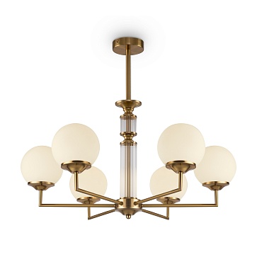 Люстра FR5185PL-06BS Freya Modern Bolas