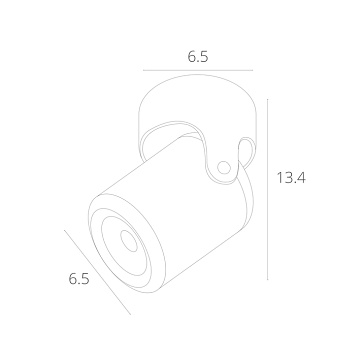 Спот Arte Lamp LIBRA A3316PL-1WH