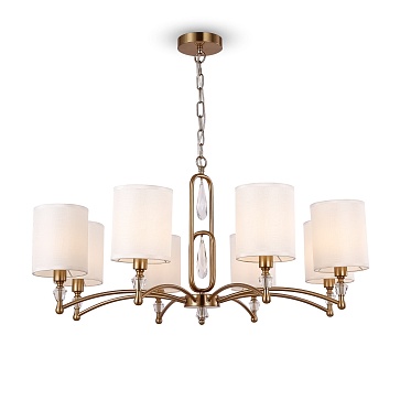 Подвесной светильник FR1007PL-08BS Freya Crystal Riverside