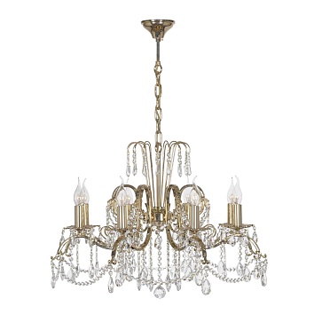 Подвесная люстра Dio DArte Asfour Alessandria E 1.1.8.200 G