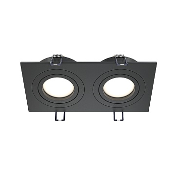 Встраиваемый светильник Atom GU10 2x50Вт