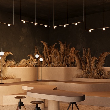 Трековый светильник Luna  Levity 4000К 3Вт 200°