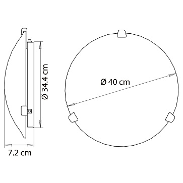 Потолочный светильник Arte Lamp PLAIN A3720PL-3CC