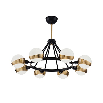 Люстра FR5009PL-08B Freya Modern Silvia