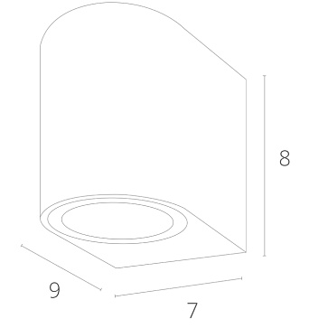 Фасадный светильник Arte Lamp COMPASS A3102AL-1BK