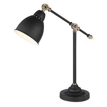 Офисная настольная лампа Arte Lamp BRACCIO A2054LT-1BK