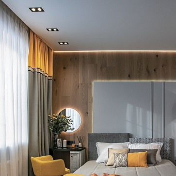 Встраиваемый светильник Atom GU10 2x50Вт