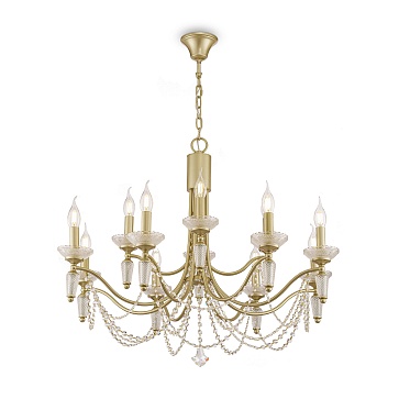 Люстра FR2009PL-12G Freya Classic Zoe