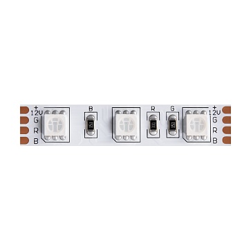 Светодиодная лента 12В 5050 14,4Вт/м RGB 5м IP20