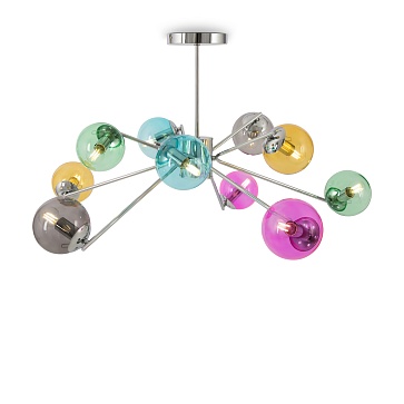 Люстра FR5083PL-10CH Freya Modern Nancy