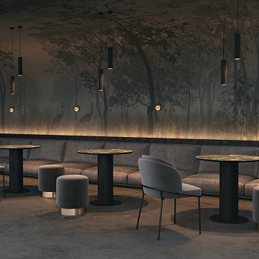 Подвесной светильник Focus Design GU10 1x50Вт