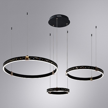 Подвесная люстра Arte Lamp SHINE A2222SP-3BK