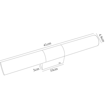 Подсветка для зеркал Arte Lamp CALLISTO A2828AP-1CC