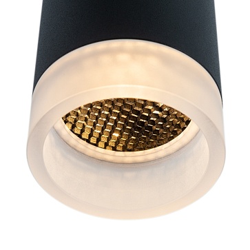 Точечный накладной светильник Arte Lamp OGMA A5556PL-1BK