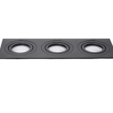 Lucia Tucci Светодиодный потолочный светильник Rossari LTP-D012Q-03GU10-B