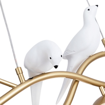 Подвесная люстра Arte Lamp ELTANIN A3422SP-4GO