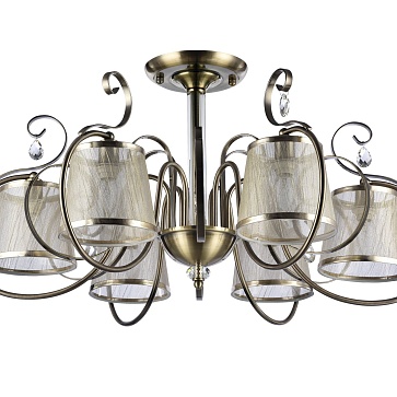 Потолочный светильник FR2020-PL-06-BZ Freya Classic Simone