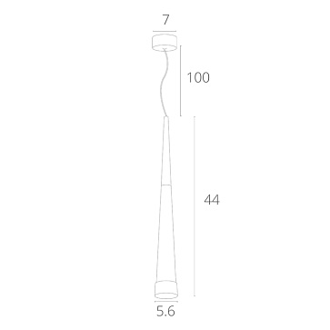 Точечный подвесной светильник Arte Lamp SABIK A6010SP-1CC