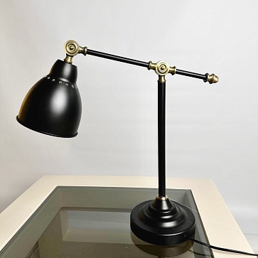 Офисная настольная лампа Arte Lamp BRACCIO A2054LT-1BK