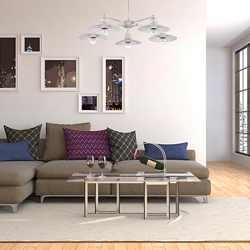 Подвесная люстра Arti Lampadari Taviano E 1.1.5 WG