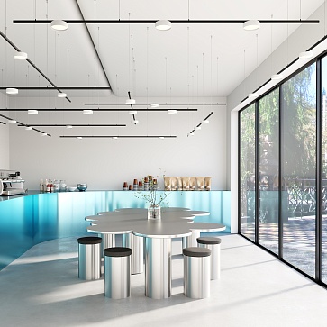 Трековый светильник Zon Levity 4000К 12Вт 100°